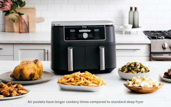 Air-poulets-have-longer-cookery-times-compared-to-standard-deep-fryer Disadvantages Of Air Fryers | Do you Know About It